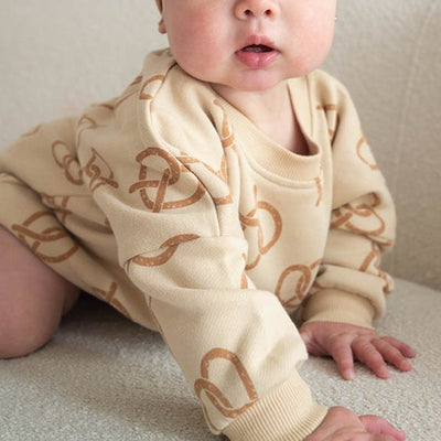 Bubble Romper - Pretzel