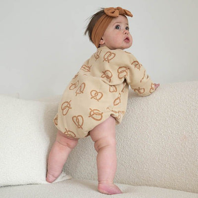 Bubble Romper - Pretzel