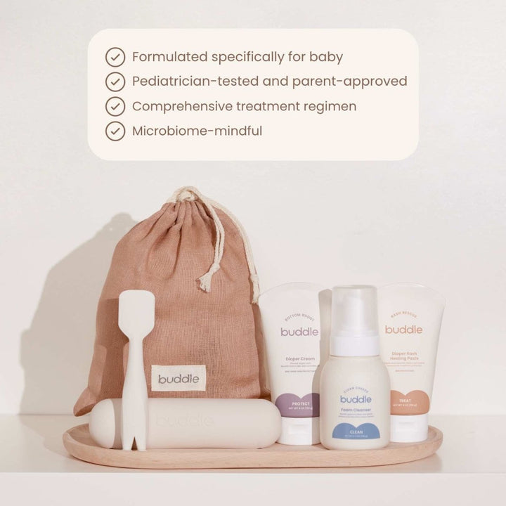 Buddle Diaper Rash System Essentials Kit