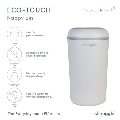 Changing Essentials Kit: Shnuggle Changing Mat + Diaper Pail + Better Bag Liners