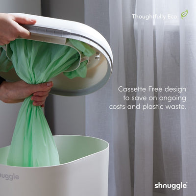 Changing Essentials Kit: Shnuggle Changing Mat + Diaper Pail + Better Bag Liners