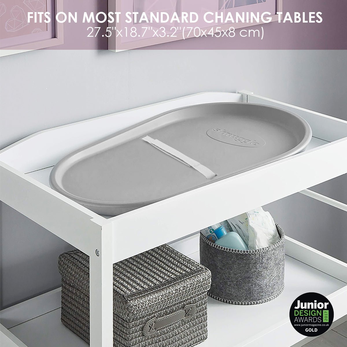 Changing Essentials Kit: Shnuggle Changing Mat + Diaper Pail + Better Bag Liners