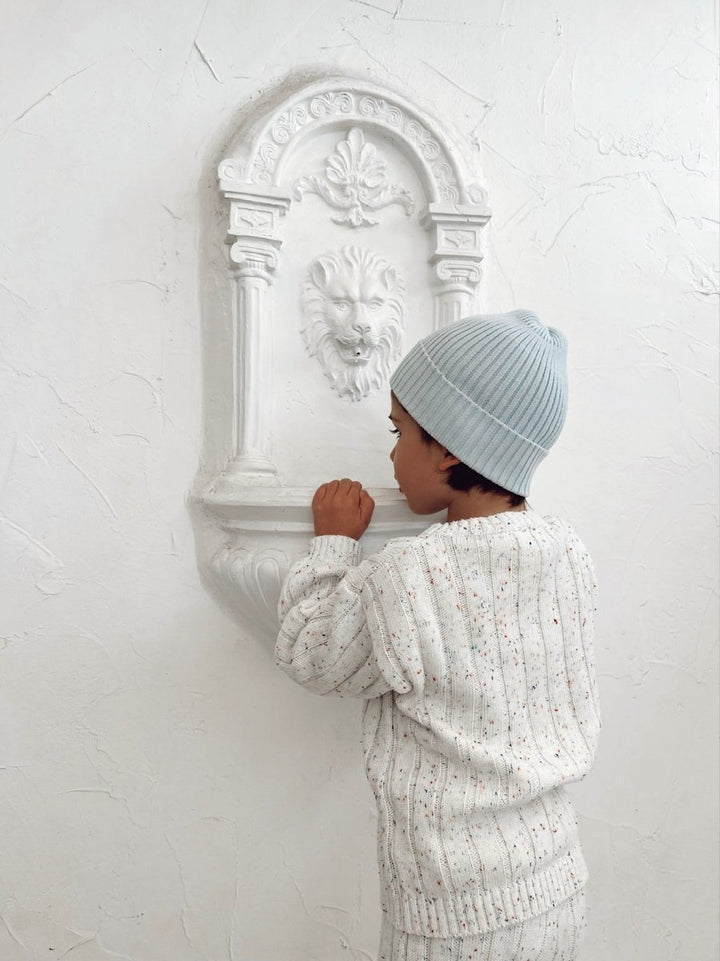 Children’s Wide Ribbed Knit Sweater ‘Sprinkle’