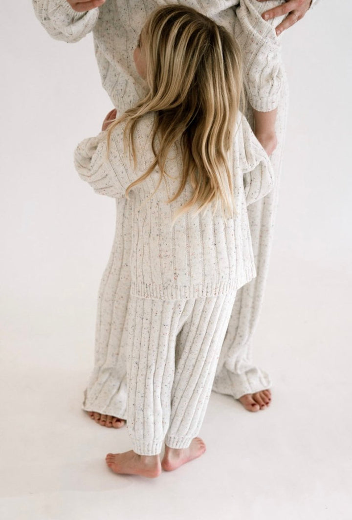 Children’s Wide Ribbed Knit Sweater ‘Sprinkle’