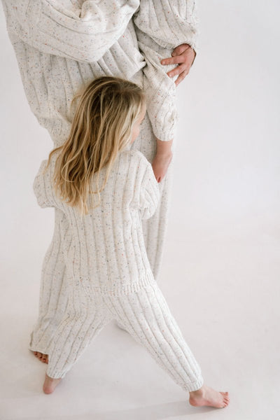 Children’s Wide Ribbed Knit Sweater ‘Sprinkle’