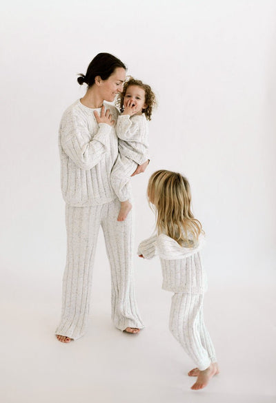 Children’s Wide Ribbed Knit Sweater ‘Sprinkle’
