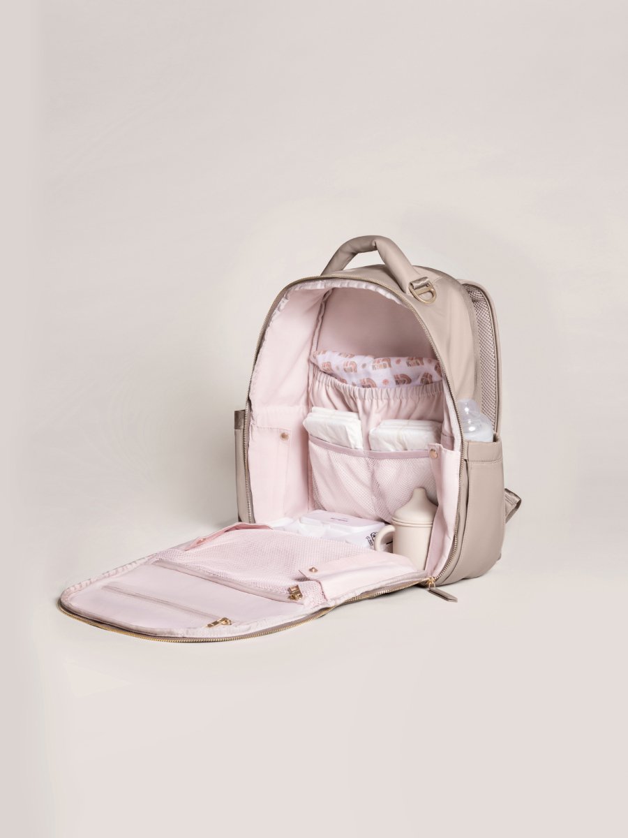 JuJuBe Classic Backpack - Diaper Taupe JuJuBe Classic Backpack - Diaper Taupe