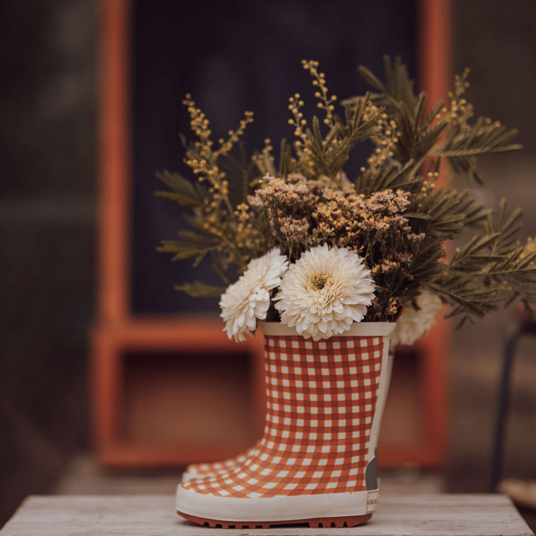 Classic Rain Boots - Sienna Gingham