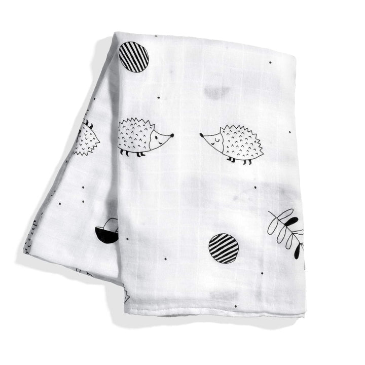 Crib Sheet &amp; Swaddle Baby Gift Set - Woodland Dreams
