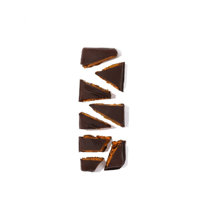 Dark Chocolate Peanut Butter Caramel Crunch (Keto | Vegan)