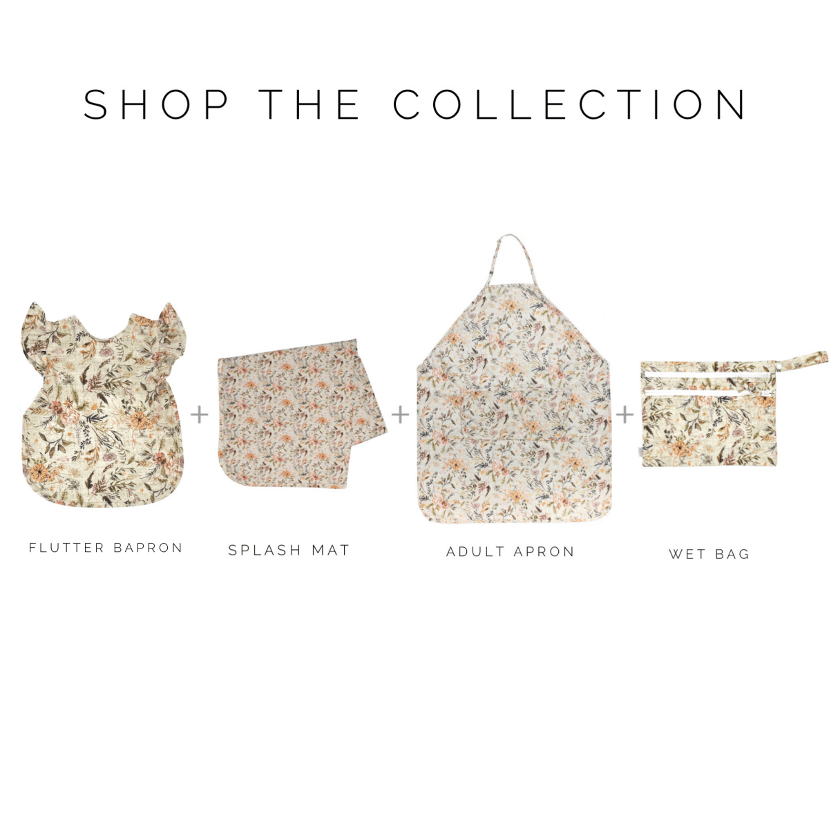 Delilah Floral Splash Mat - A Waterproof Catch-All for Highchair Spills and More!