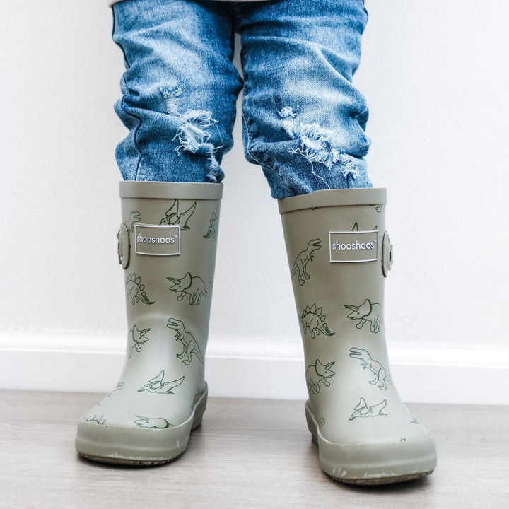 Dino Roar Rain Boots