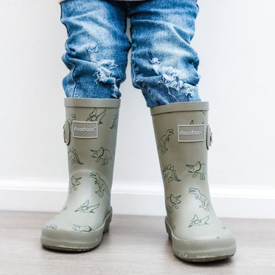 Dino Roar Rain Boots