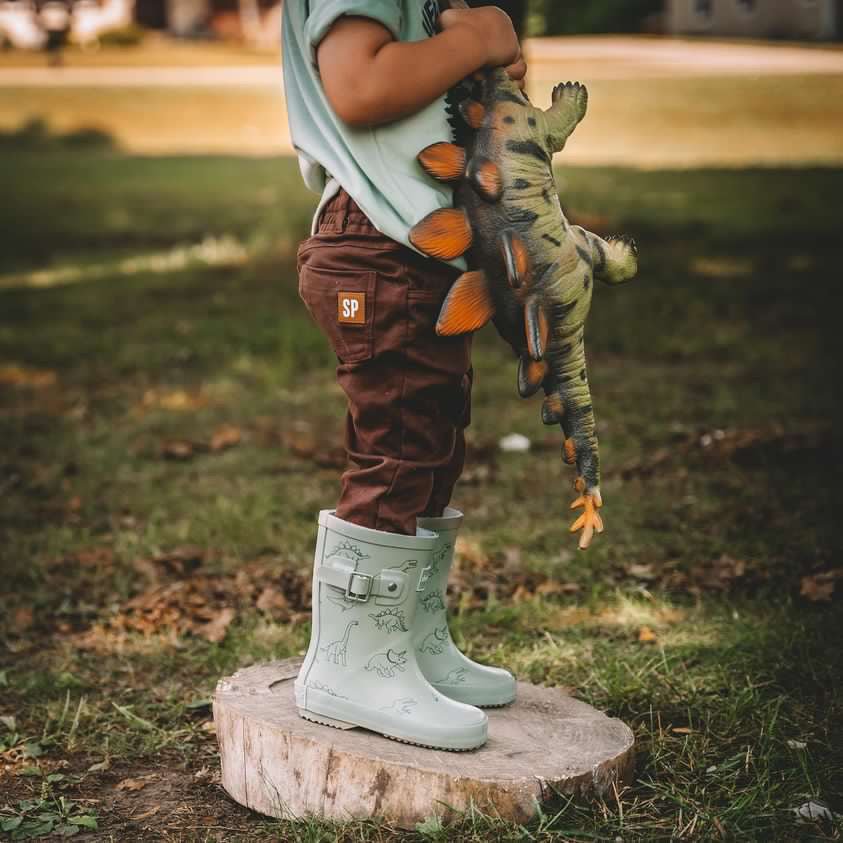Dino Roar Rain Boots