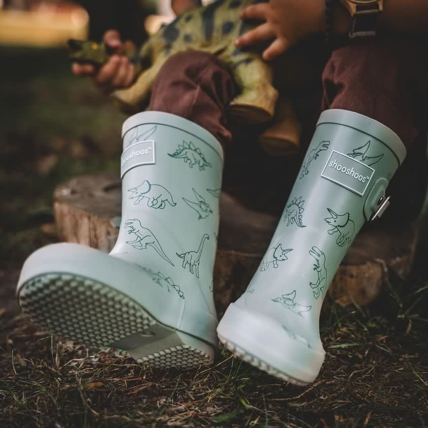 Dino Roar Rain Boots