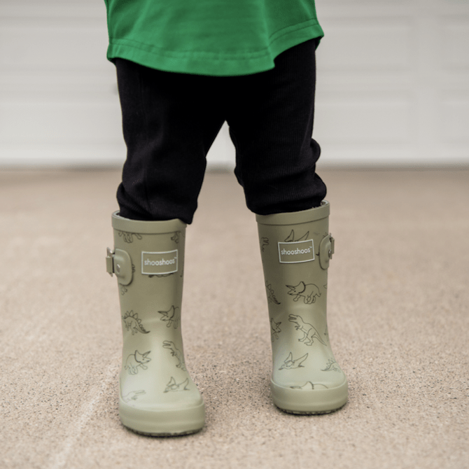 Dino Roar Rain Boots