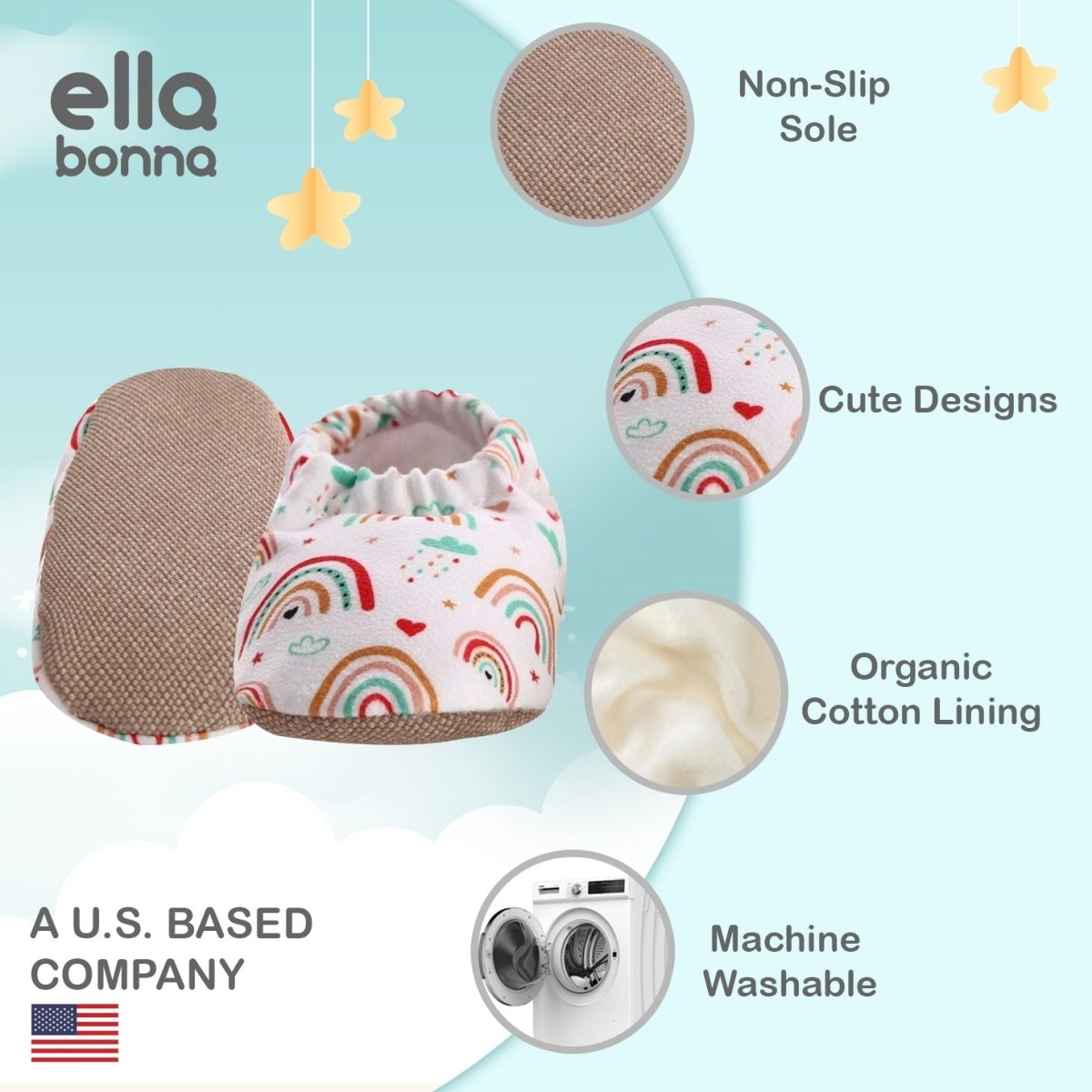 Ella Bonna Baby Moccasins, Slippers, Kitten