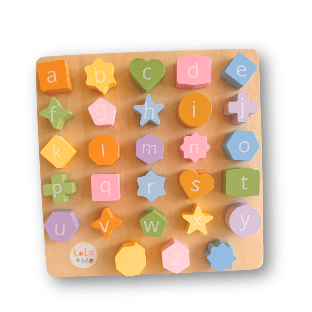 English/Arabic Alphabet Bolt &amp; Board
