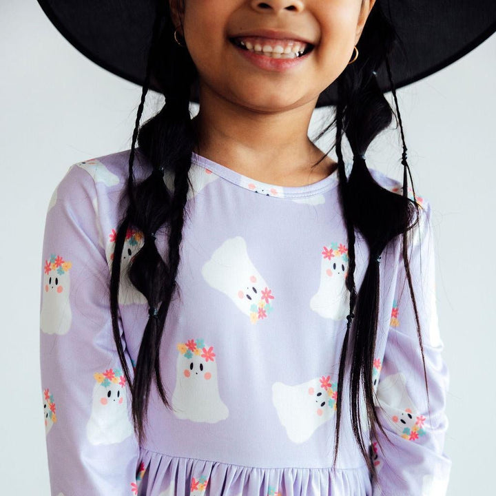 Feeling Fa-boo-lous 3/4 Sleeve Pocket Twirl Dress