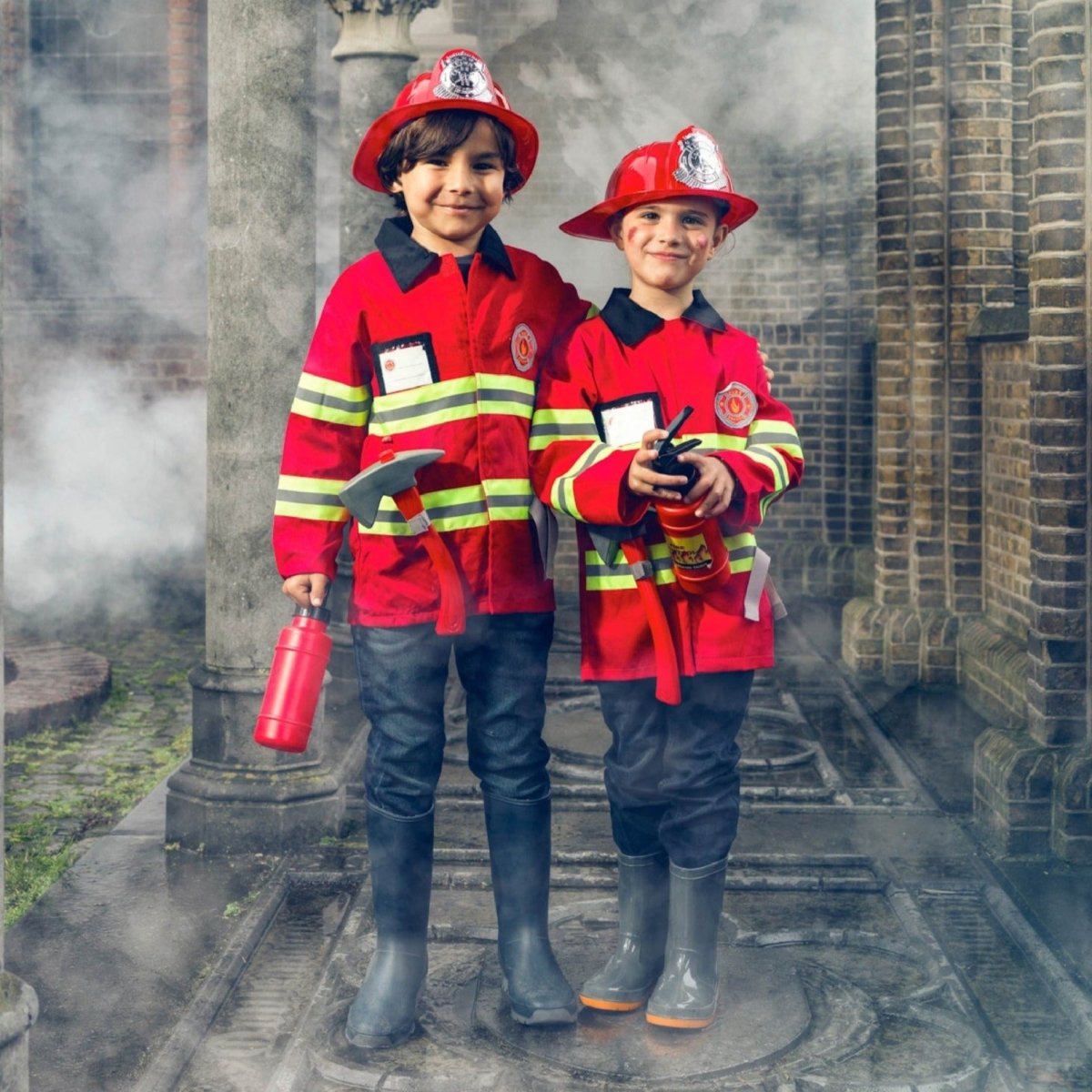 Fireman Suit With Accessories