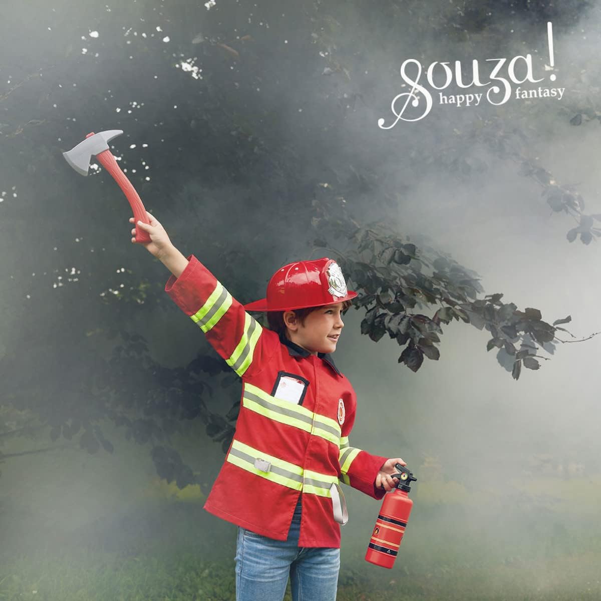 Fireman Suit With Accessories