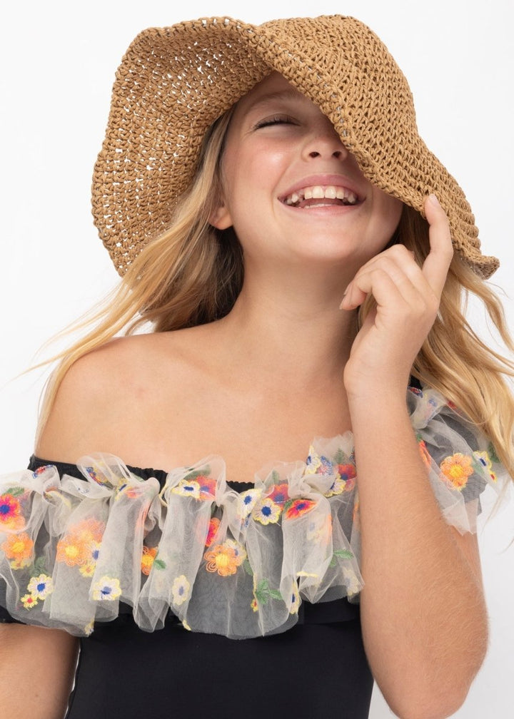 Floral Bathing Suit for Girls