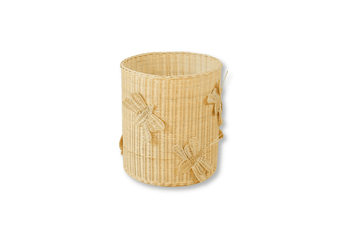 Flutter Wing Hamper Rattan Basket