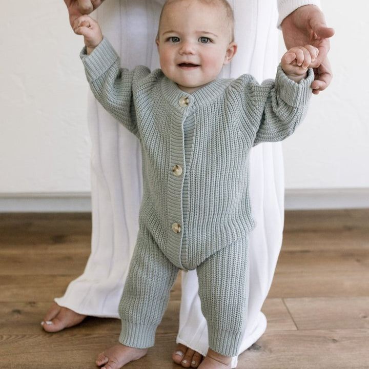Fog Chunky Knit Playsuit