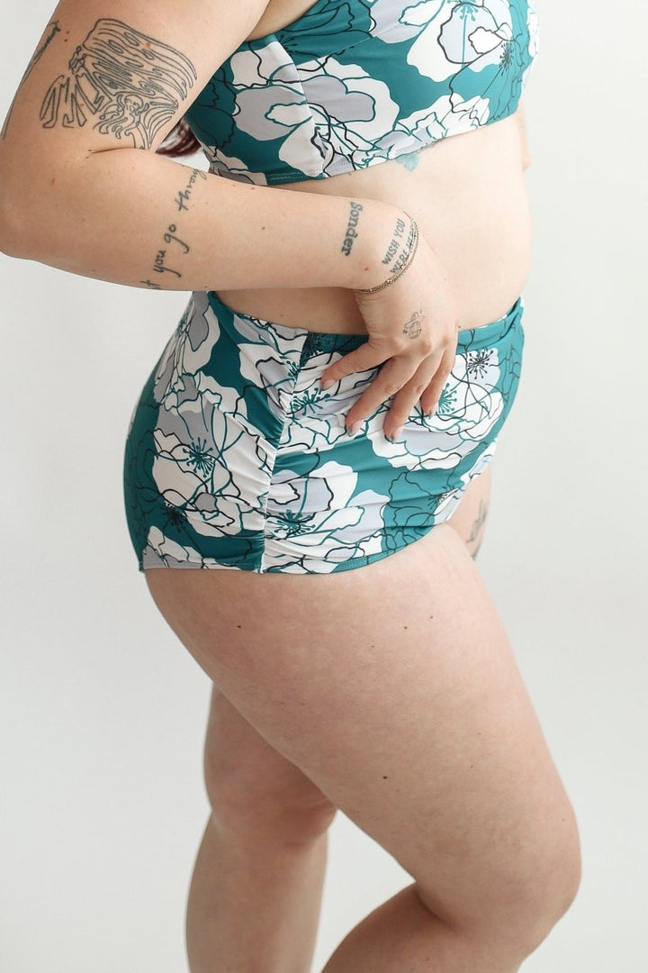 Full Coverage High Waist Bikini Bottoms