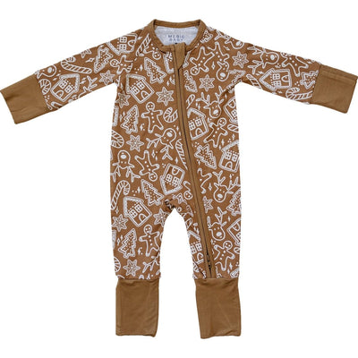 Gingerbread Bamboo Zipper