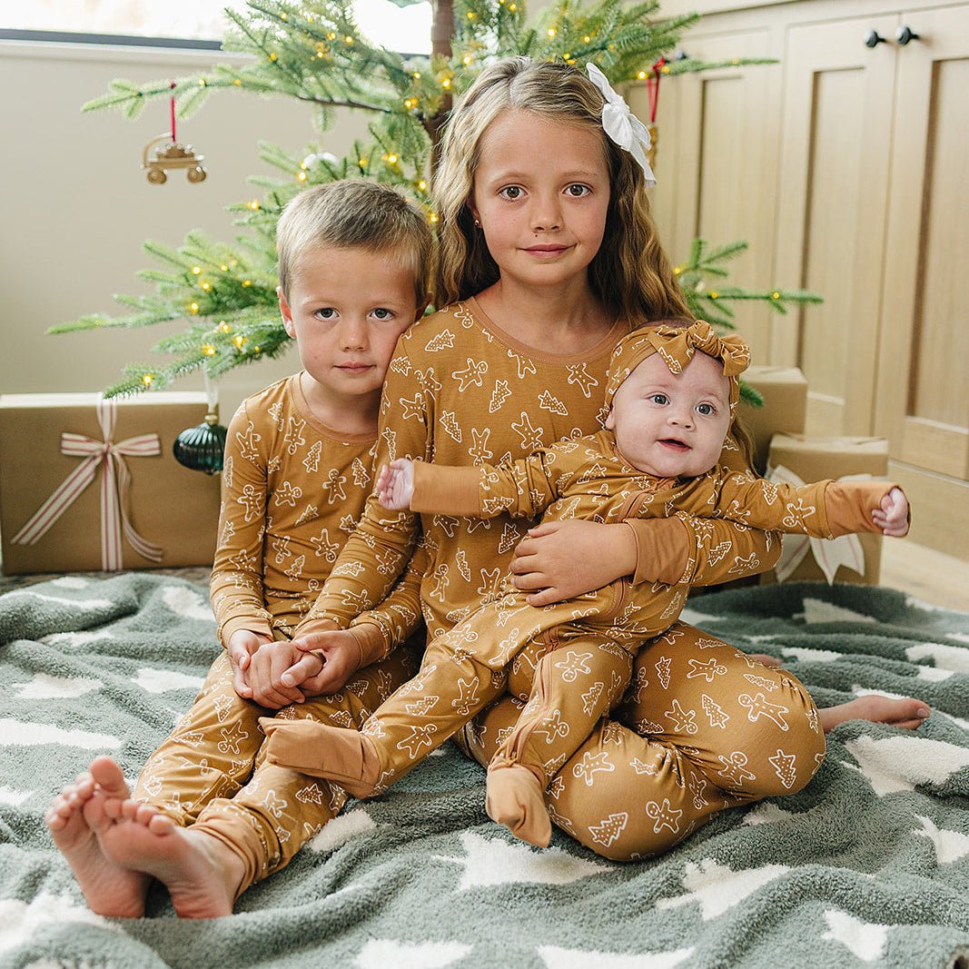 Gingerbread Bamboo Zipper