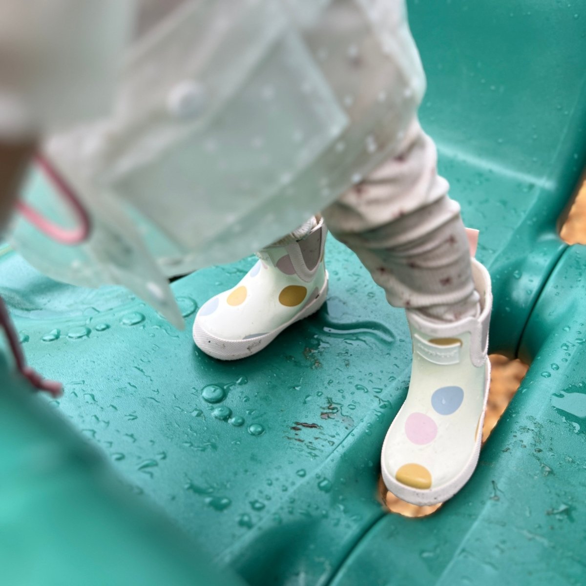 Gobble Dots Rain Boots