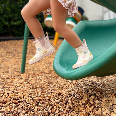 Gobble Dots Rain Boots