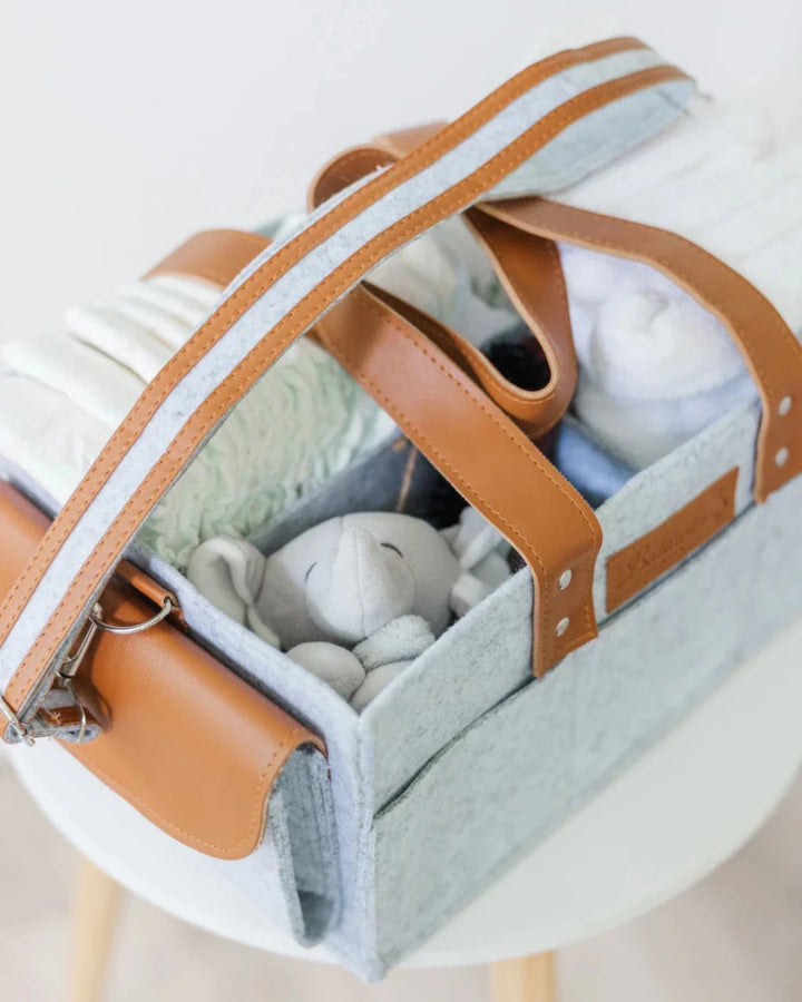 Gulf Mist Diaper Caddy