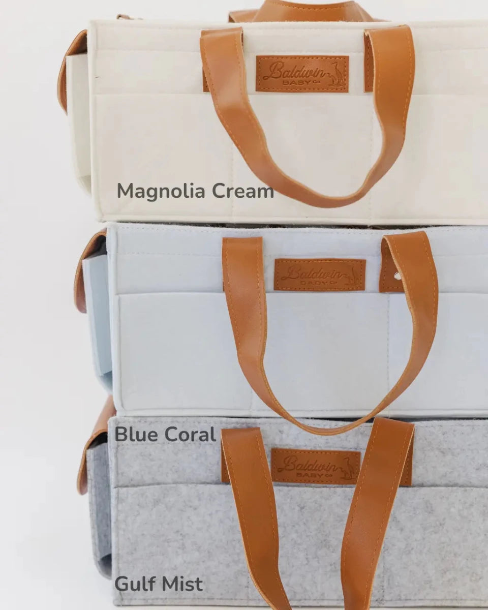Gulf Mist Diaper Caddy
