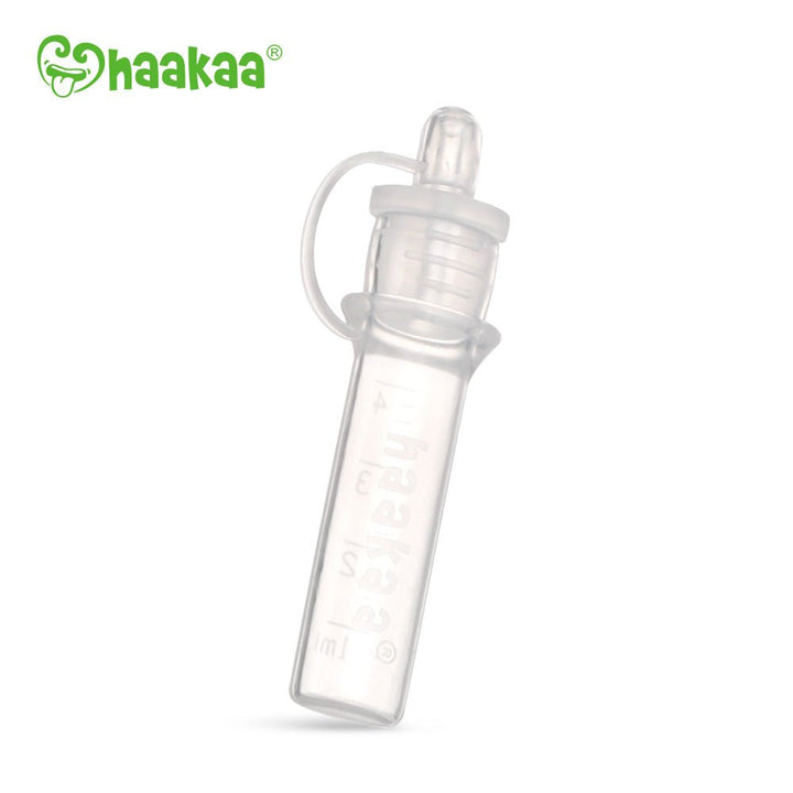 Haakaa Silicone Colostrum Collector Set 4 ml, 6 PK (Pre-Sterilized)