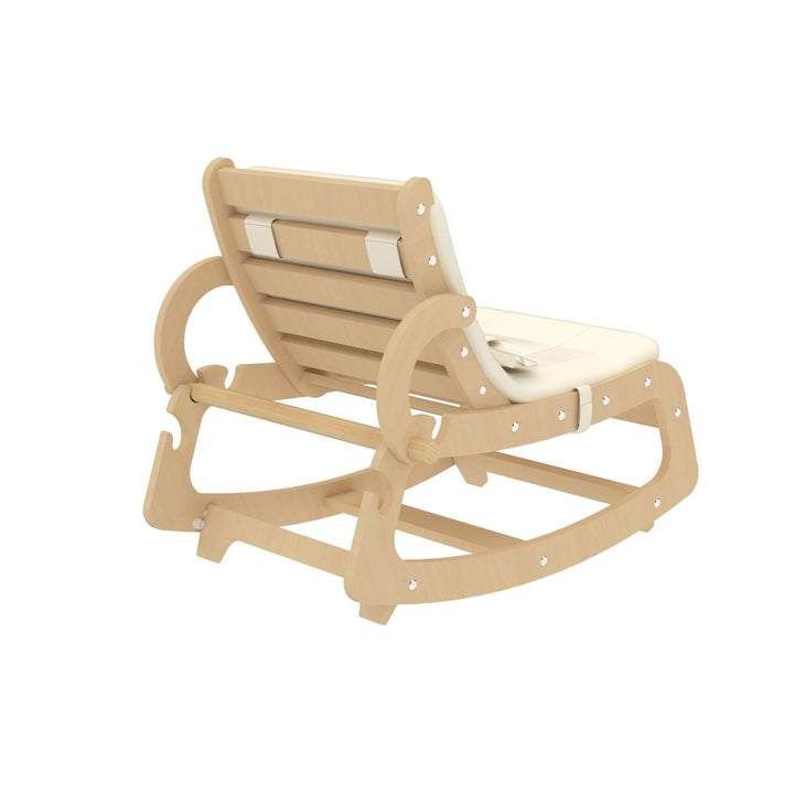 Hemlock Wooden Baby Rocker – Soothing Infant Sleeper for Newborns