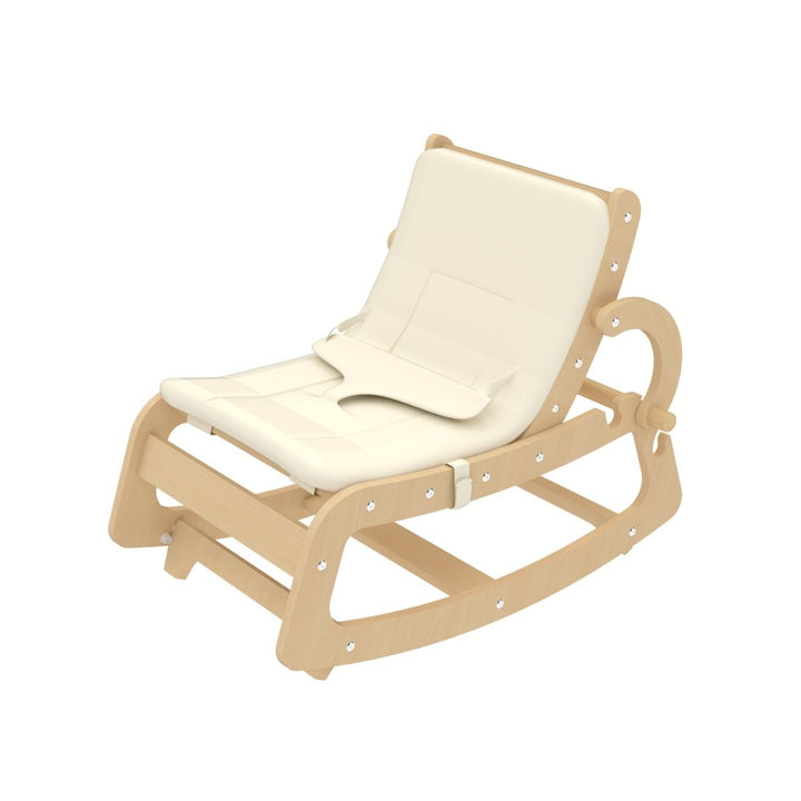 Hemlock Wooden Baby Rocker – Soothing Infant Sleeper for Newborns