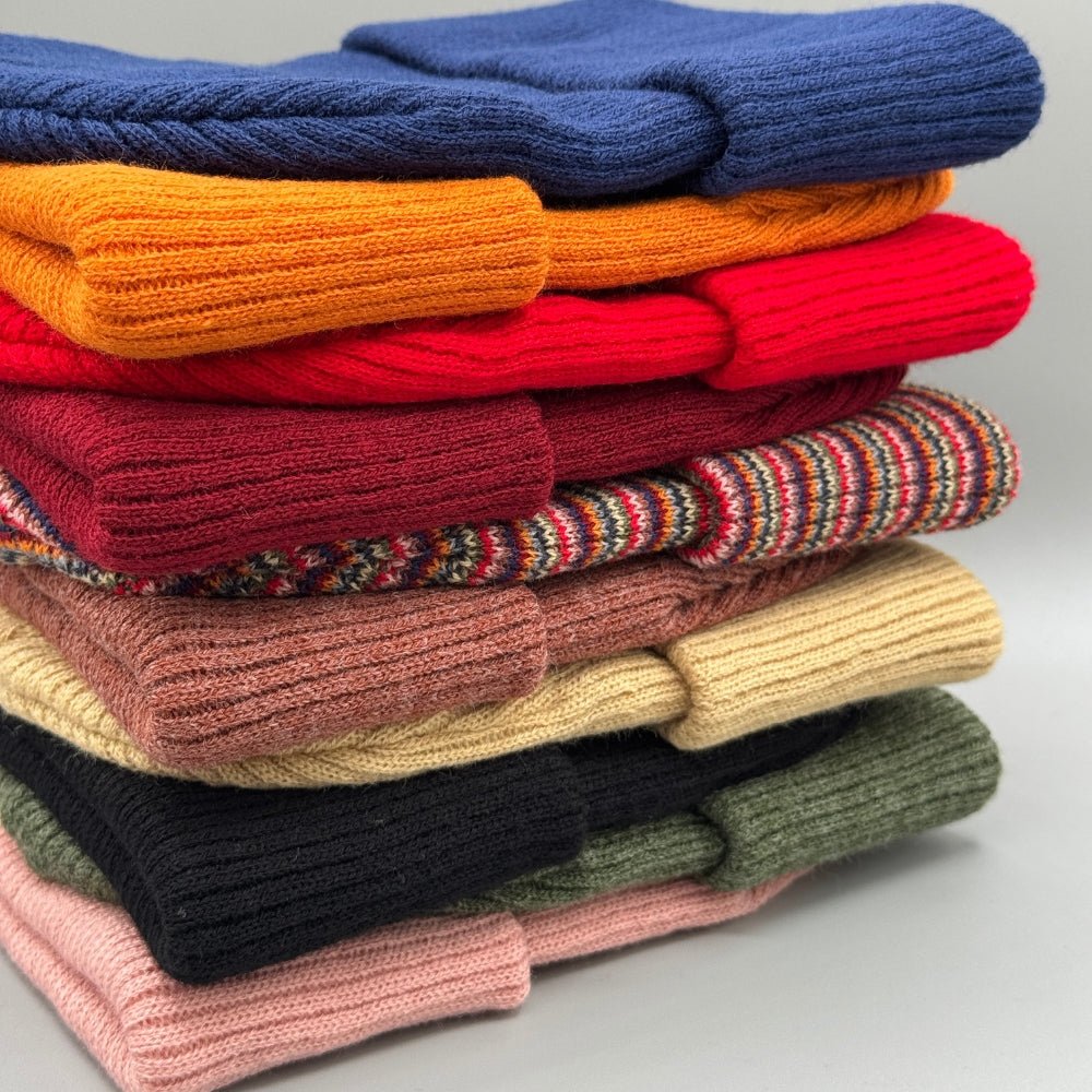 HW Kids Knit Beanies, Soft, Warm &amp; Made in USA Winter Hat
