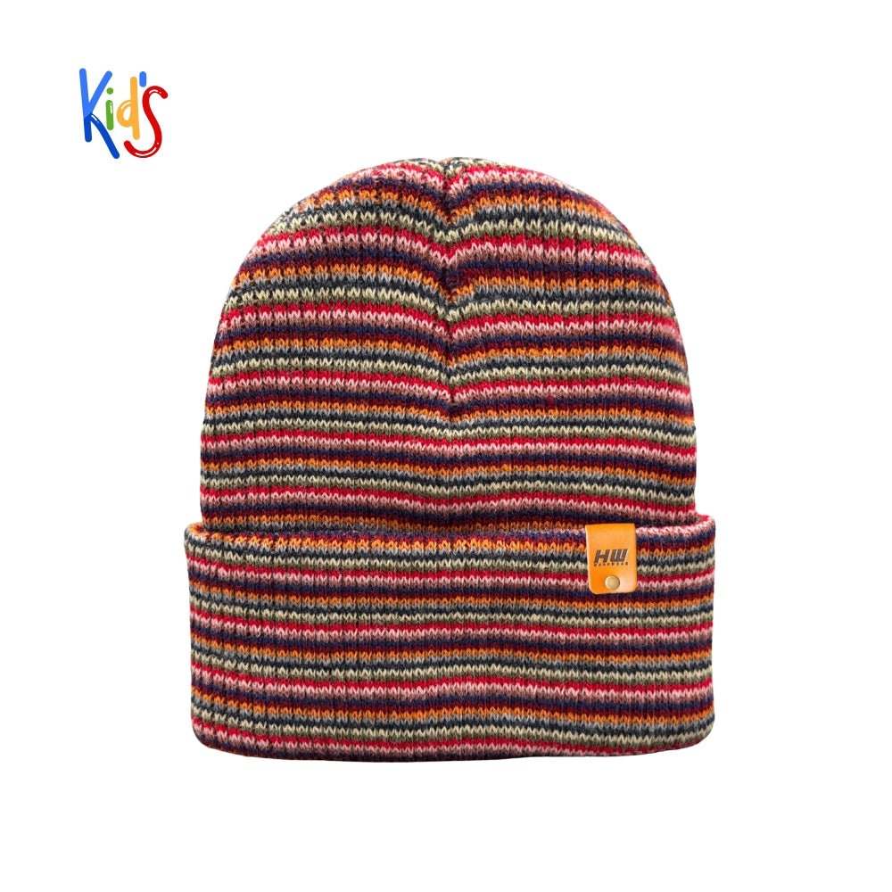 HW Kids Knit Beanies, Soft, Warm &amp; Made in USA Winter Hat
