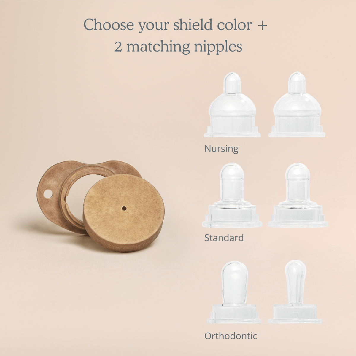 I Know Their Shape Pacifier Kit