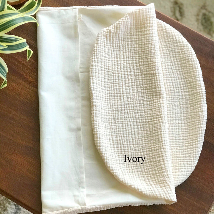 Lounger Slip Cover - Organic Cotton Double Gauze