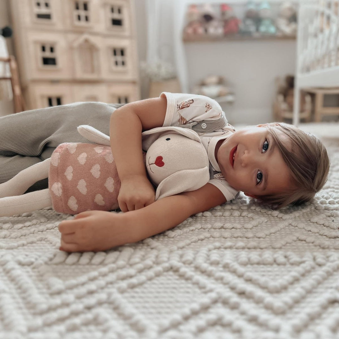 Knit Bunny Plush - Luella