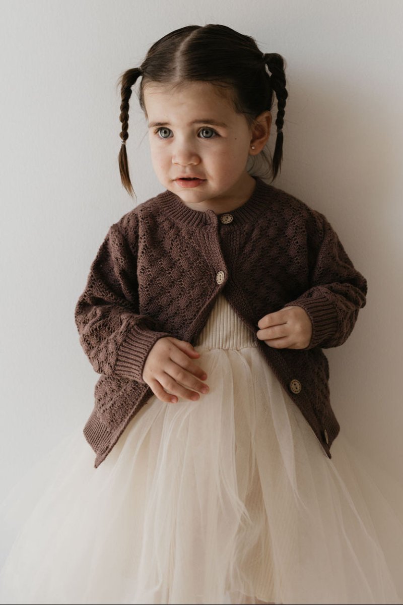 Knit Cardigan - Clove