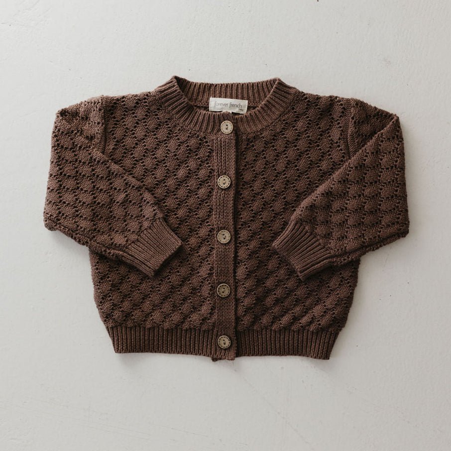 Knit Cardigan - Clove