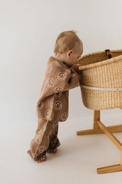 Knit Pant Set - Tan Just Smile
