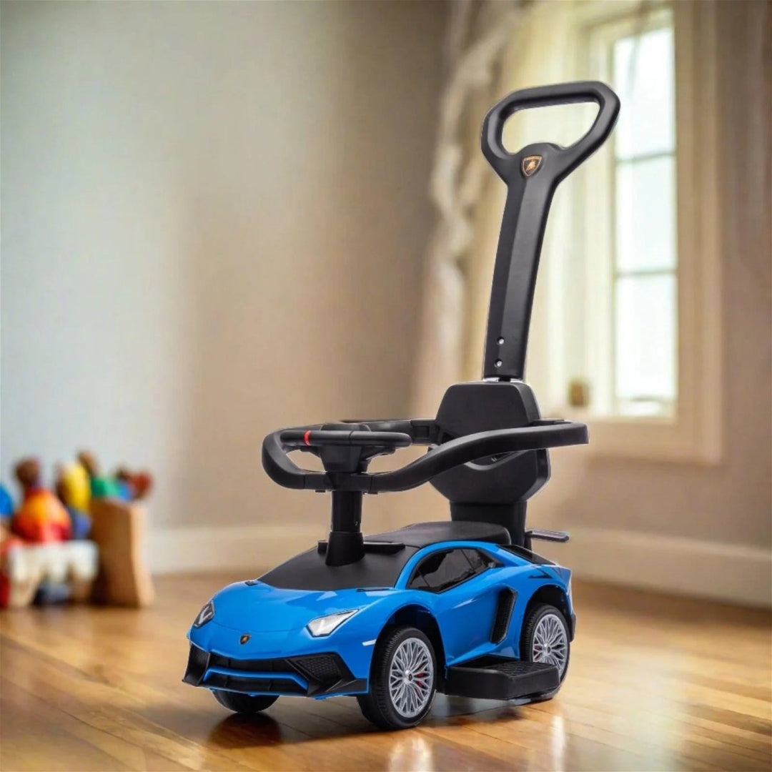 Freddo Lamborghini 3 in 1 Kids Push Ride On Toy Car Red