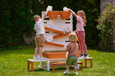 Large Wooden Water Table – Multi-Level Sensory Play Station