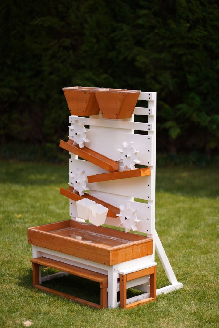 Large Wooden Water Table – Multi-Level Sensory Play Station
