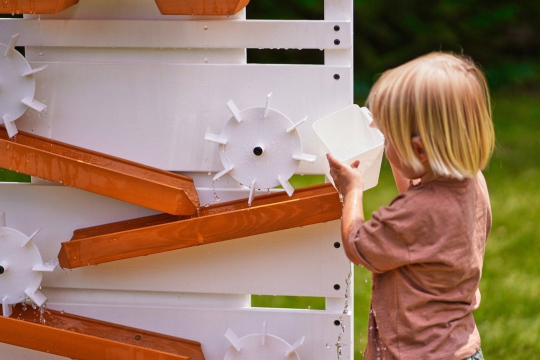 Large Wooden Water Table – Multi-Level Sensory Play Station
